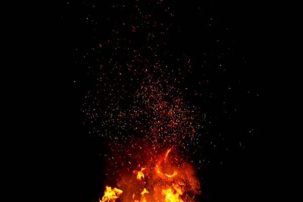抽象的な炎炎炎テクスチャの背景 — ストック写真