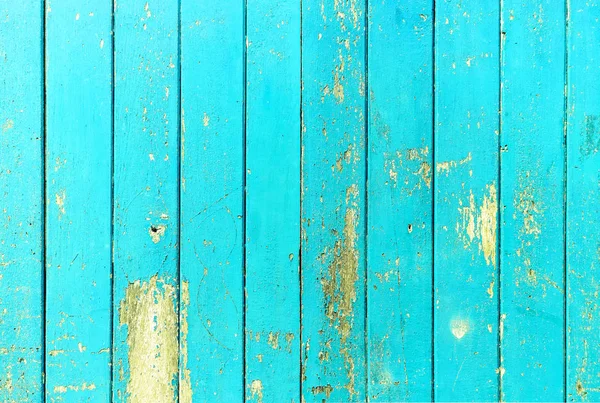 Vintage-Holzbrett blau lackierte Holzwand als Hintergrund oder Textur, natürliches Muster. leerer Kopierraum. — Stockfoto