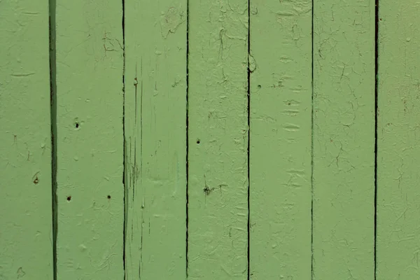 Achtergrond van parallelle houten planken, groen, smaragd kleur, plaats voor tekst, copyspace — Stockfoto