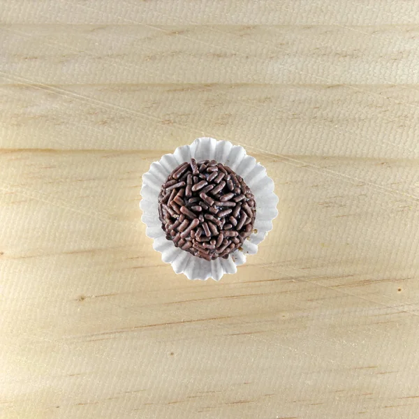 Tatlı Brigadeiro Masada — Stok fotoğraf