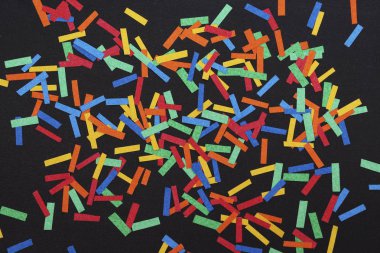 Renkli kıyılmış kağıt arka plan