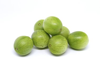 Beyaz arka plan üzerinde izole Umbu meyve