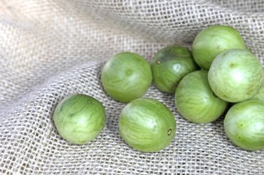 Brezilyalı tropikal meyve. Umbu meyve