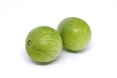 Beyaz arka plan üzerinde izole Umbu meyve