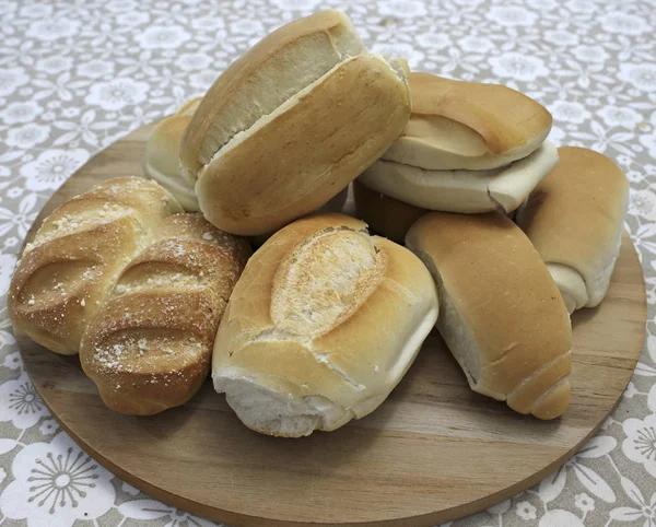 Vários Tipos Pães — Fotografia de Stock