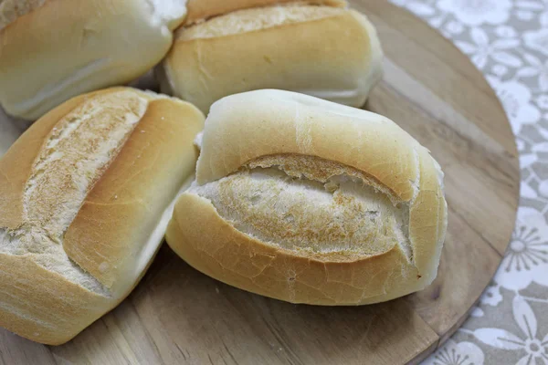 Delicioso Pão Francês Fresco — Fotografia de Stock