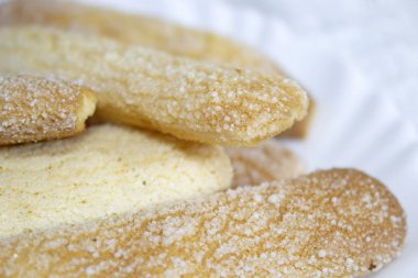 Geleneksel taze ve lezzetli şampanya bisküvi