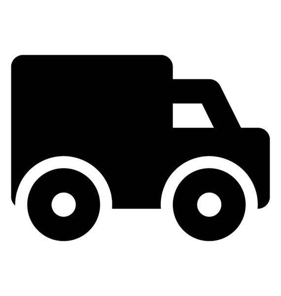 Фургон Доставки Вантажів — стоковий вектор