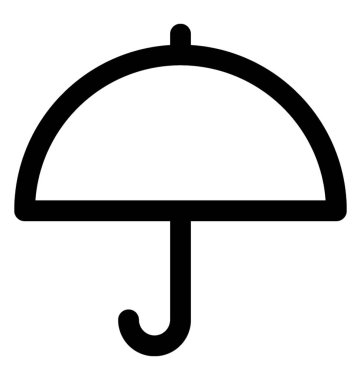 Şekil ataşe J ve şemsiye için simge şekillendirme kenar üzerinde bir nokta gibi bir koruyucusu 