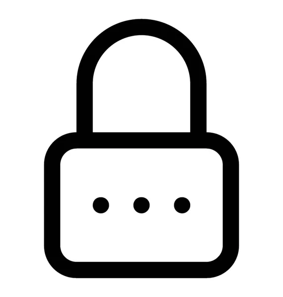 Une Simple Icone Ligne Cadenas Image Vectorielle Par Prosymbols C Illustration Une Simple Icone Ligne Cadenas Image Vectorielle Par Prosymbols C Illustration