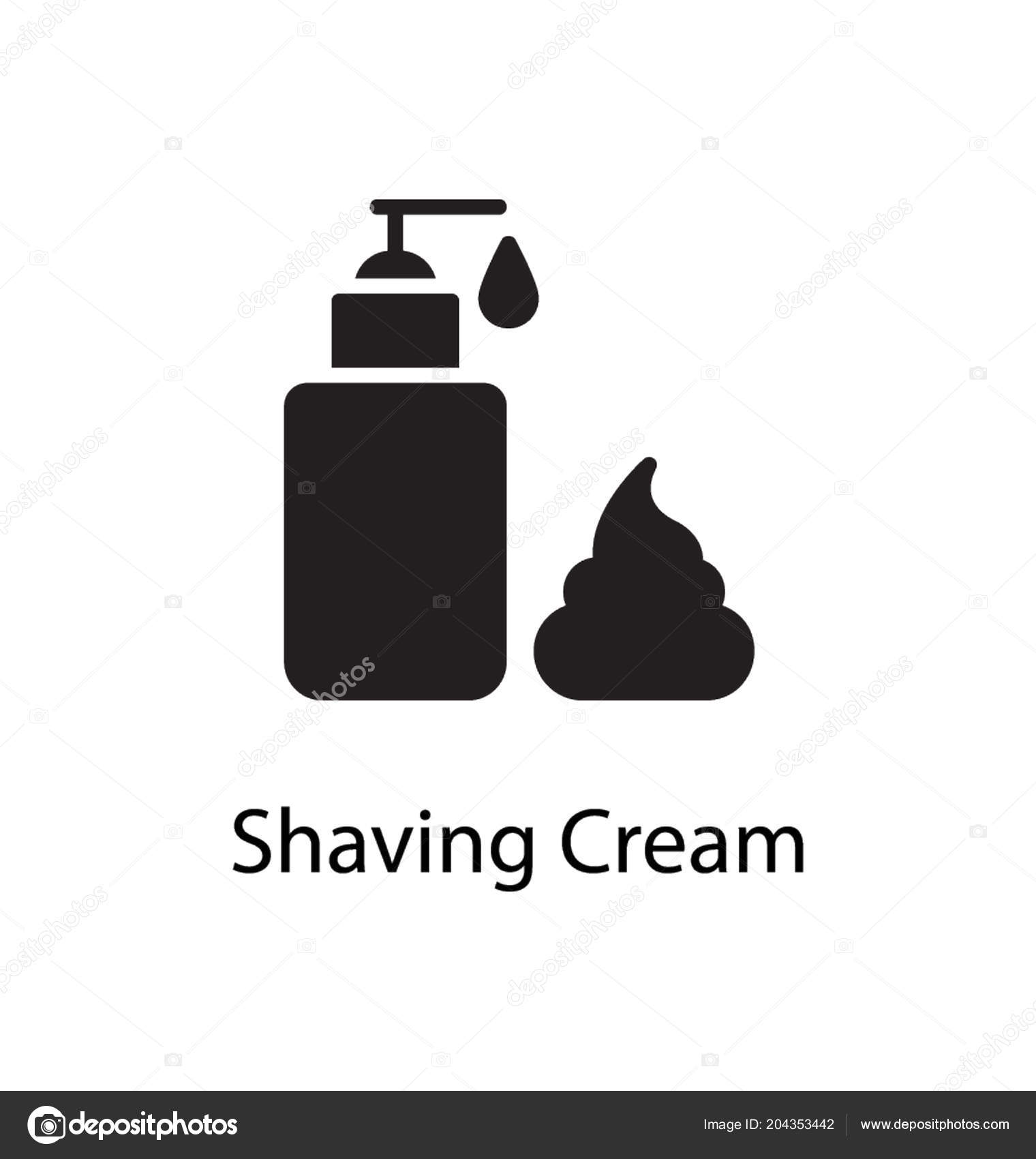 Lotion Foam Spray Bottle Characterizing Shaving Foam Stock Vector Image by ©prosymbols 204353442