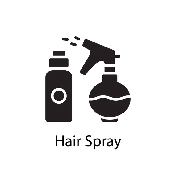 Szóró Palackok Miután Víz Ábrázoló Haj Spray Használt Szalonokban Hajformázó — Stock Vector