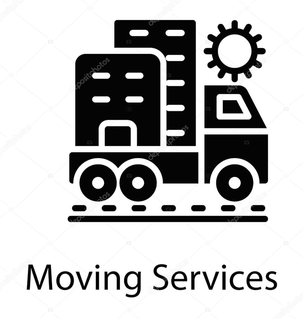 moving to a new place, house movers concept