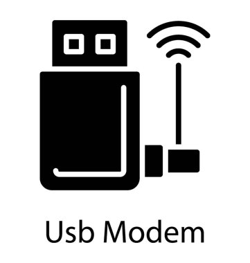  Wifi usb adaptörü glyphicon tasarımını