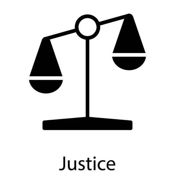 Ασύμμετρη Κλίμακα Της Δικαιοσύνης Είναι Εδώ Για Υποδηλώσει Την Οικονομική — Διανυσματικό Αρχείο