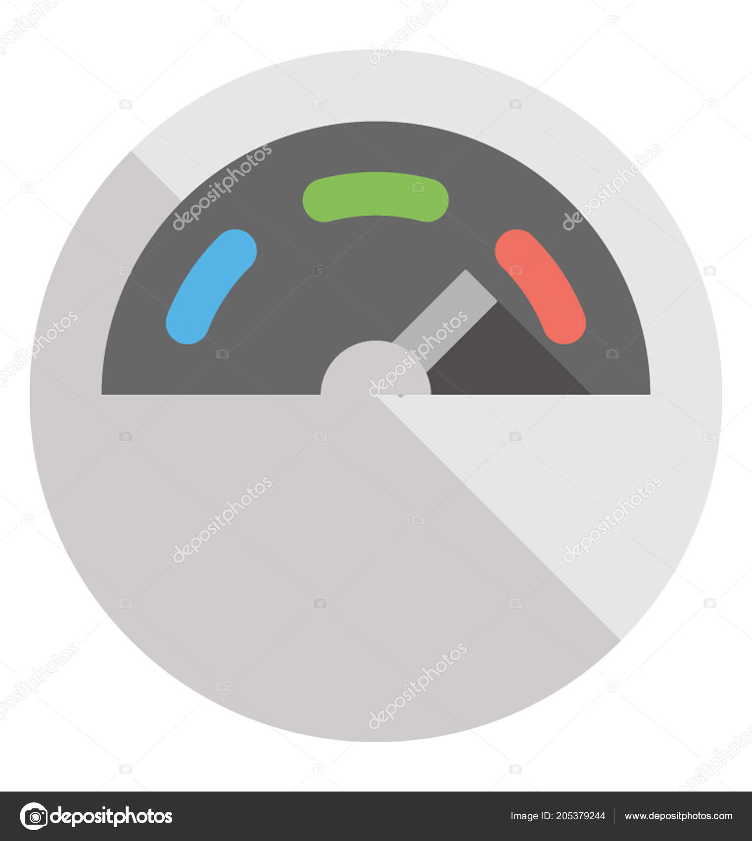 Vehicle Speed Measuring Analog Device Here Offer Speedometer Concept