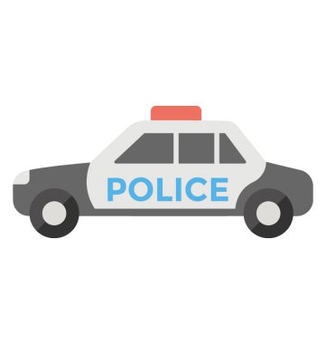 Siren, acil ışık ve bulunmakta, bu polis araç polis araba 