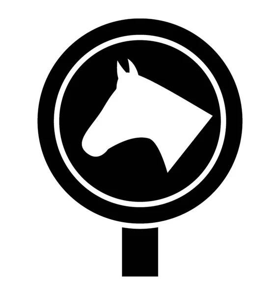 Horse Flat Icon Stock Vector by ©prosymbols 173927294