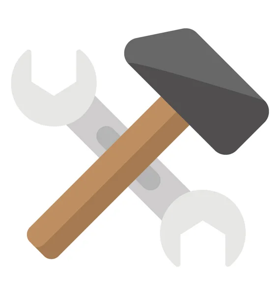 Basic Maintenance Tools — Stock Vector