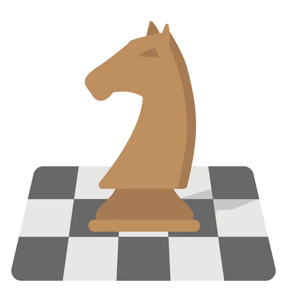 Шахові Фігури Розміщені Над Картатою Шаховою Дошкою — стоковий вектор