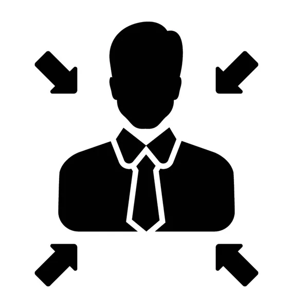 Symbolem Avatar Osoby Klienta Lub Użytkownika — Wektor stockowy