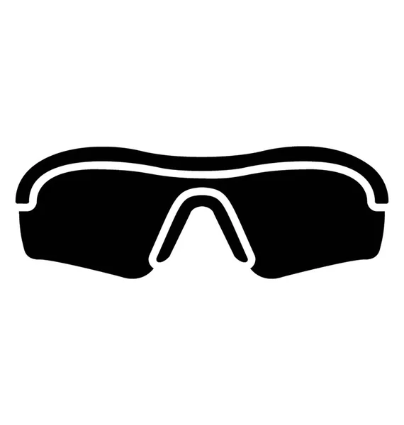 Óculos Sol Esportivos Óculos Esportivos Para Esportistas —  Vetores de Stock