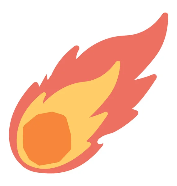 Flames Fire Campfire Concept — Stock Vector