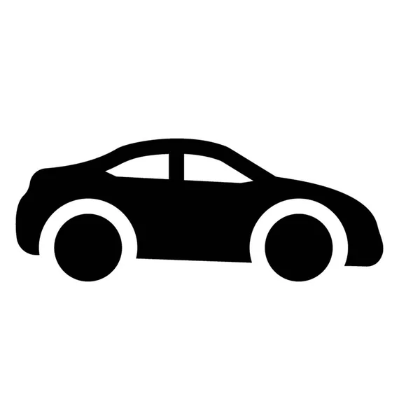 Luxo Carro Alta Velocidade Carro Cupê — Vetor de Stock
