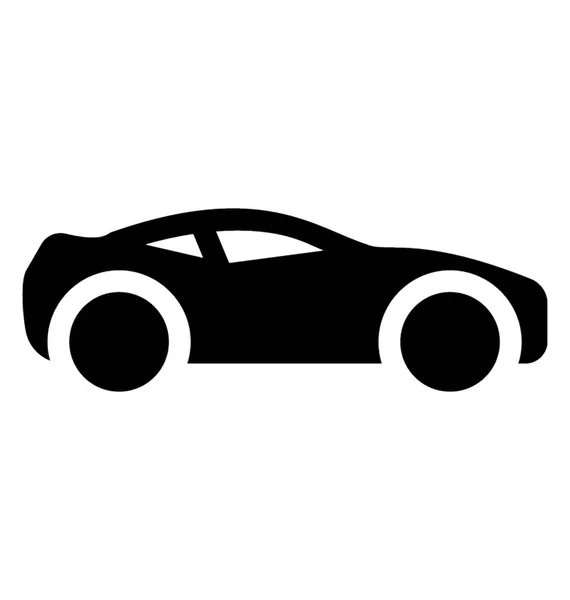 Auto Due Porte Alta Velocità Maserati Ghibli — Vettoriale Stock