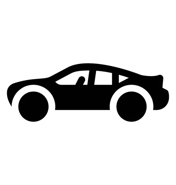 Coche Caro Lujo Conocido Como Sedán — Vector de stock