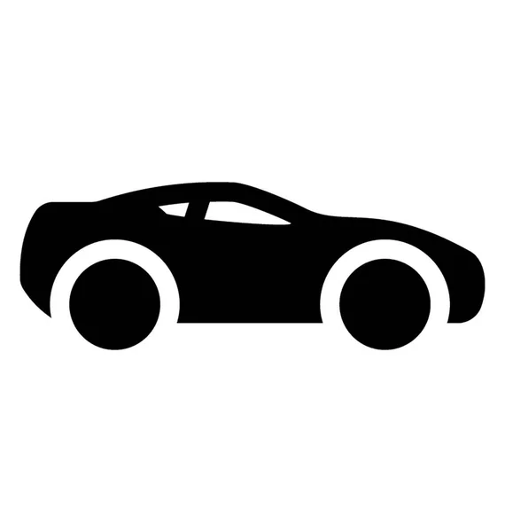 Osobní Automobil Pro Soukromé Použití Sedan Vizuální — Stockový vektor