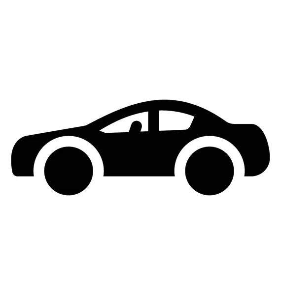 Αυτοκίνητο Τέσσερις Τροχούς Αυτοκίνητο — Διανυσματικό Αρχείο