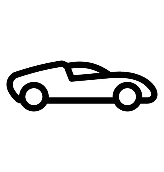 スーパーカーと呼ばれる つの座席を持つ魅力的なトランスポート — ストックベクタ