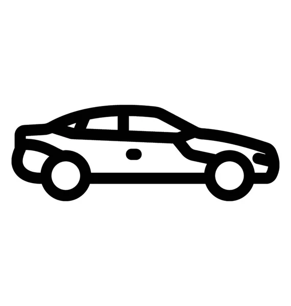 Automóvel Caro Conhecido Como Carro Luxo — Vetor de Stock