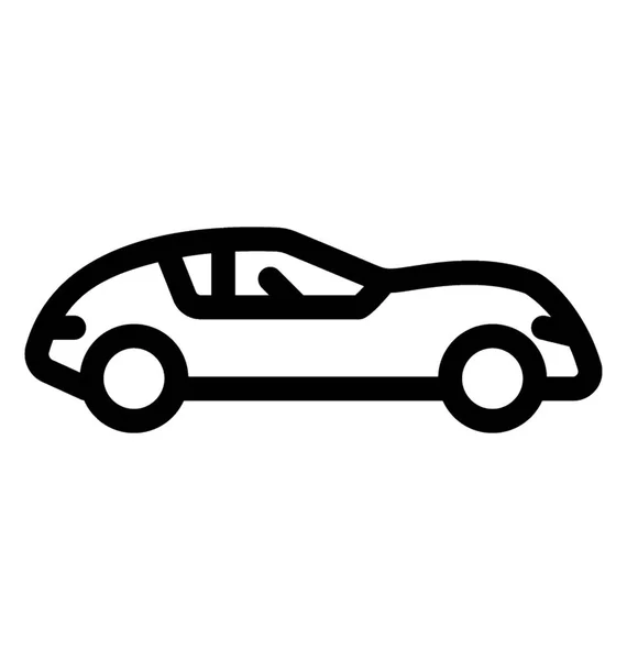 Carro Para Usar Turismo Carro Turismo — Vetor de Stock