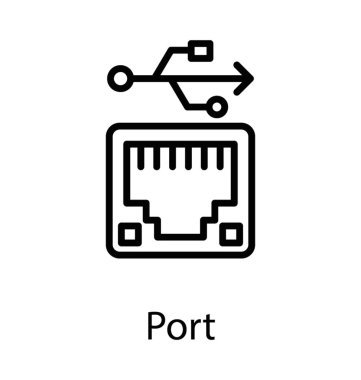 Bir iç veri depolama alanı olarak kullanılan bir tcp bağlantı noktası 