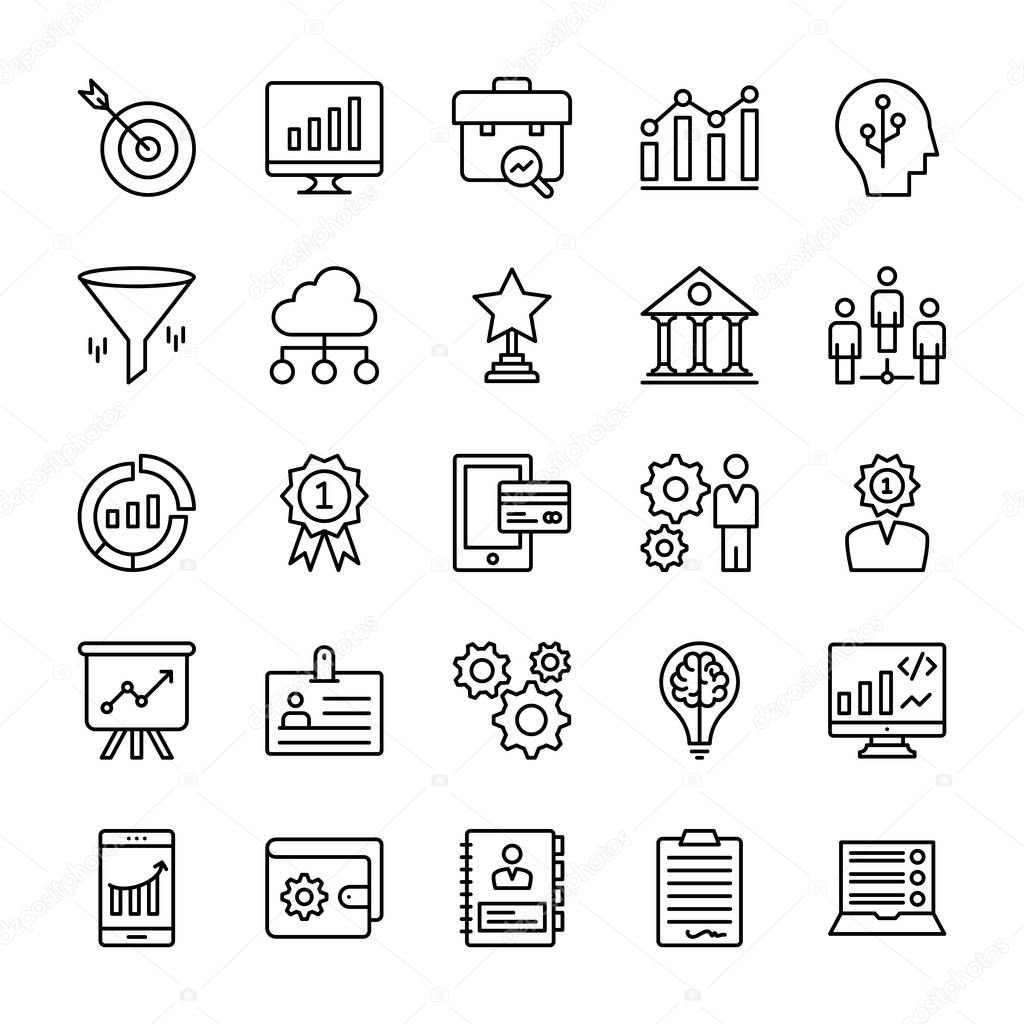 Business Analytics Icons Pack