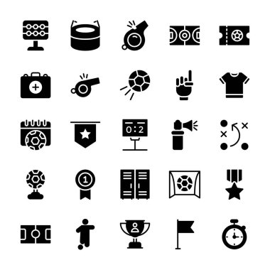 Tenis glif Icon pack