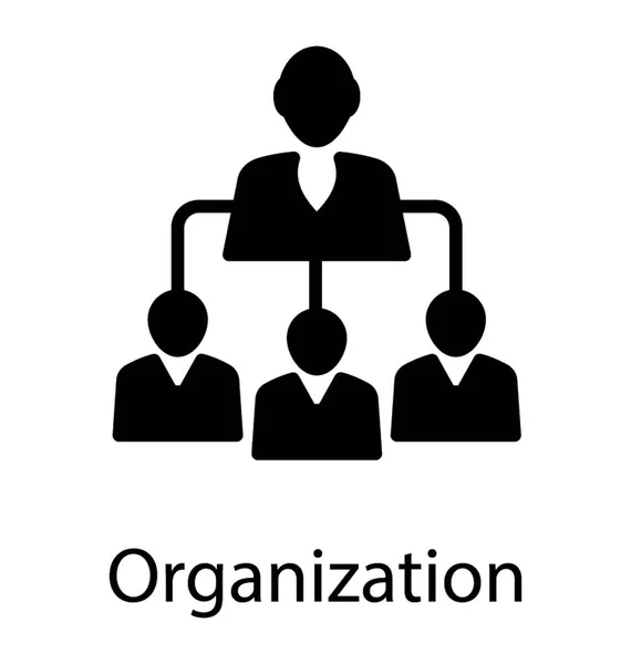 Grupo Personas Formación Avatares Una Organización — Archivo Imágenes Vectoriales