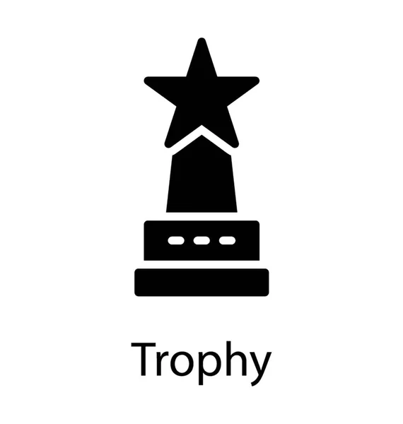 Winners Prize Trophy — Stock Vector