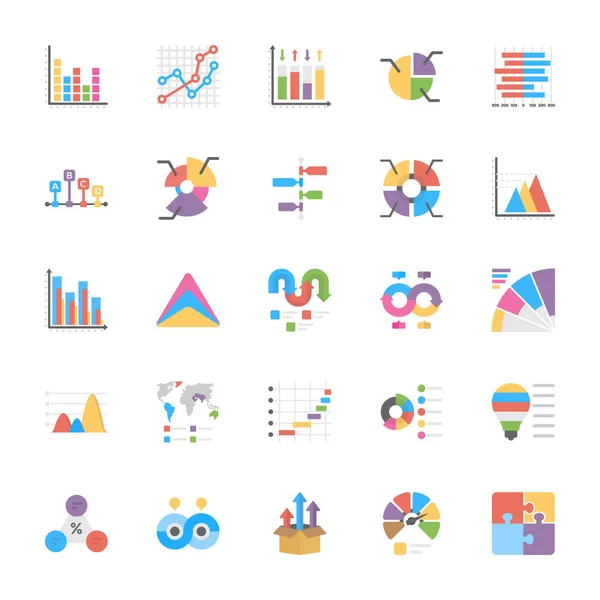 İş verileri grafik ve grafik Icon Pack 