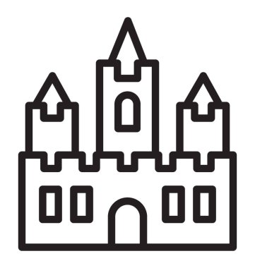 Neuschwanstein Şatosu, vintage mimarisi ile Alman bir sur 