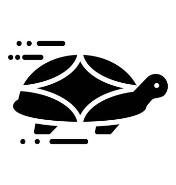 Bir kaplumbağa yavaş hız grafik göstermek için burada 