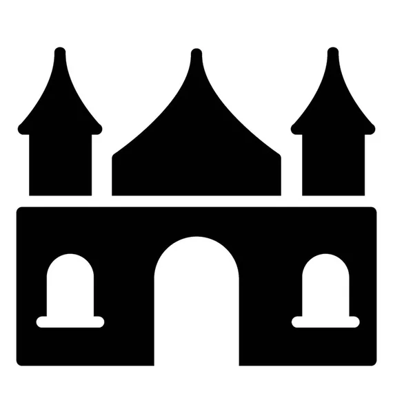 Akershus Kastély Vár Egy Középkori Vár Royals Védelmére — Stock Vector
