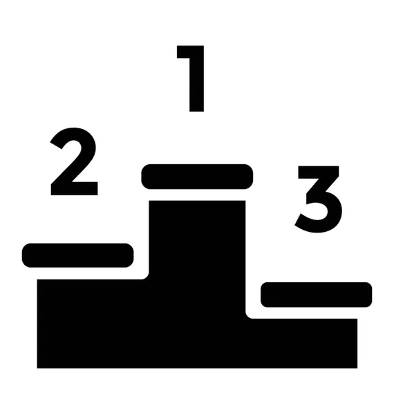 Pictogram Van Etappe Voor Prijs Distributie — Stockvector