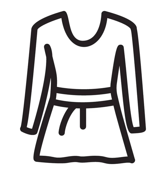 Icono Vestido Que Representa Ropa Deportiva — Vector de stock