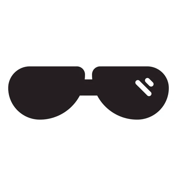 Conjunto Gafas Gafas Para Proteger Los Ojos Del Sol Playa — Vector de stock