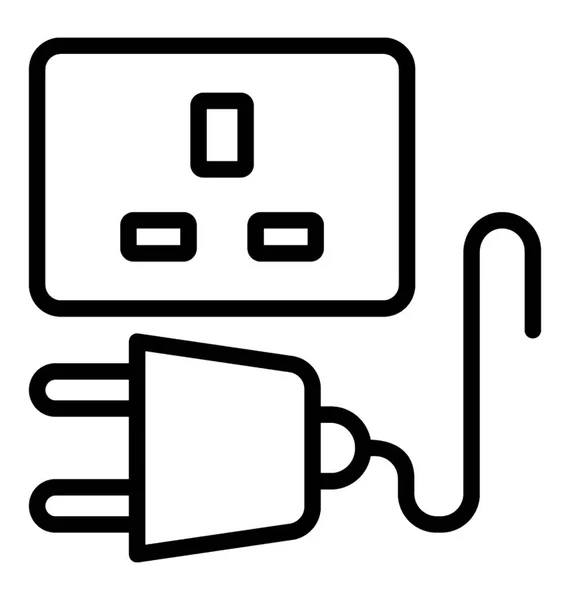 电开关用电源图标 — 图库矢量图片
