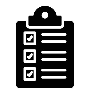 Denetim listesi simgesini yapmam gerekenler