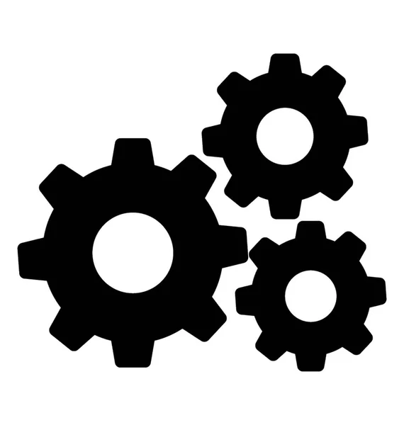 Configuración Del Icono Para Configuración Del Sistema — Archivo Imágenes Vectoriales